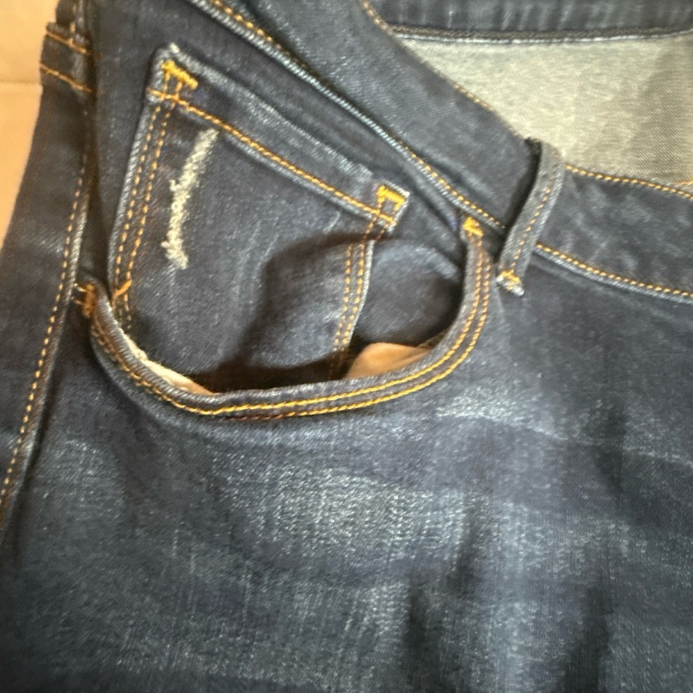 Old Navy Rockstar Regular Jeans Womens Size 18 Standard Dark Wash FA13 - Picture 15 of 16